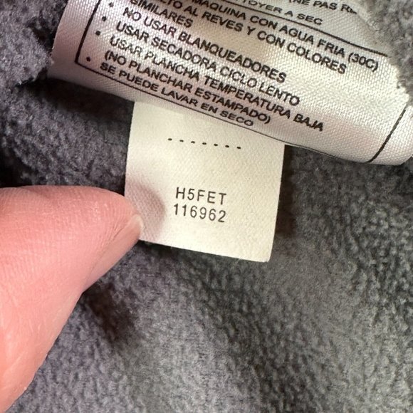 Nike Sweatshirt Men XL THERMA-FIT Gray V-Neck Fleece Pullover Insulated - Picture 6 of 10